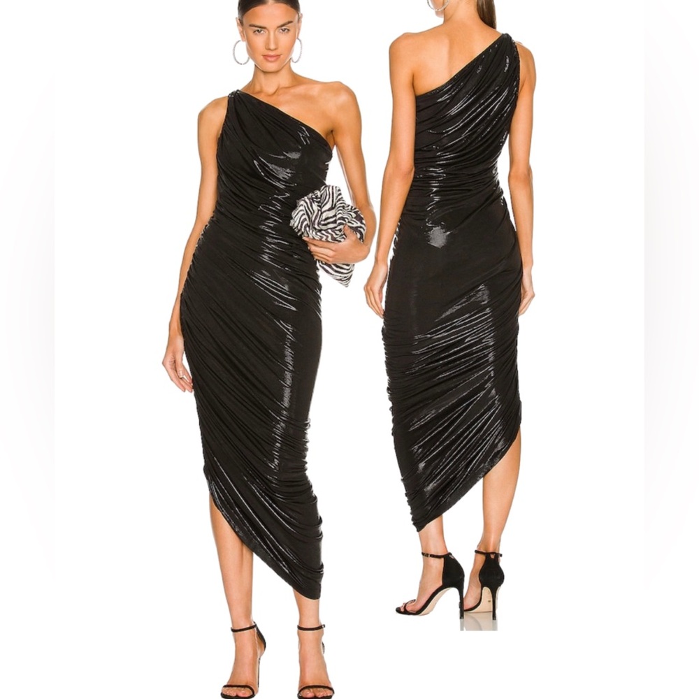 Norma Kamali  - Diana Gown  - Black